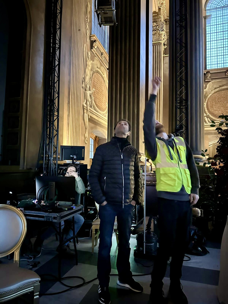 Painted Hall ceiling in classic restore mode — original Thornhill painting honoured