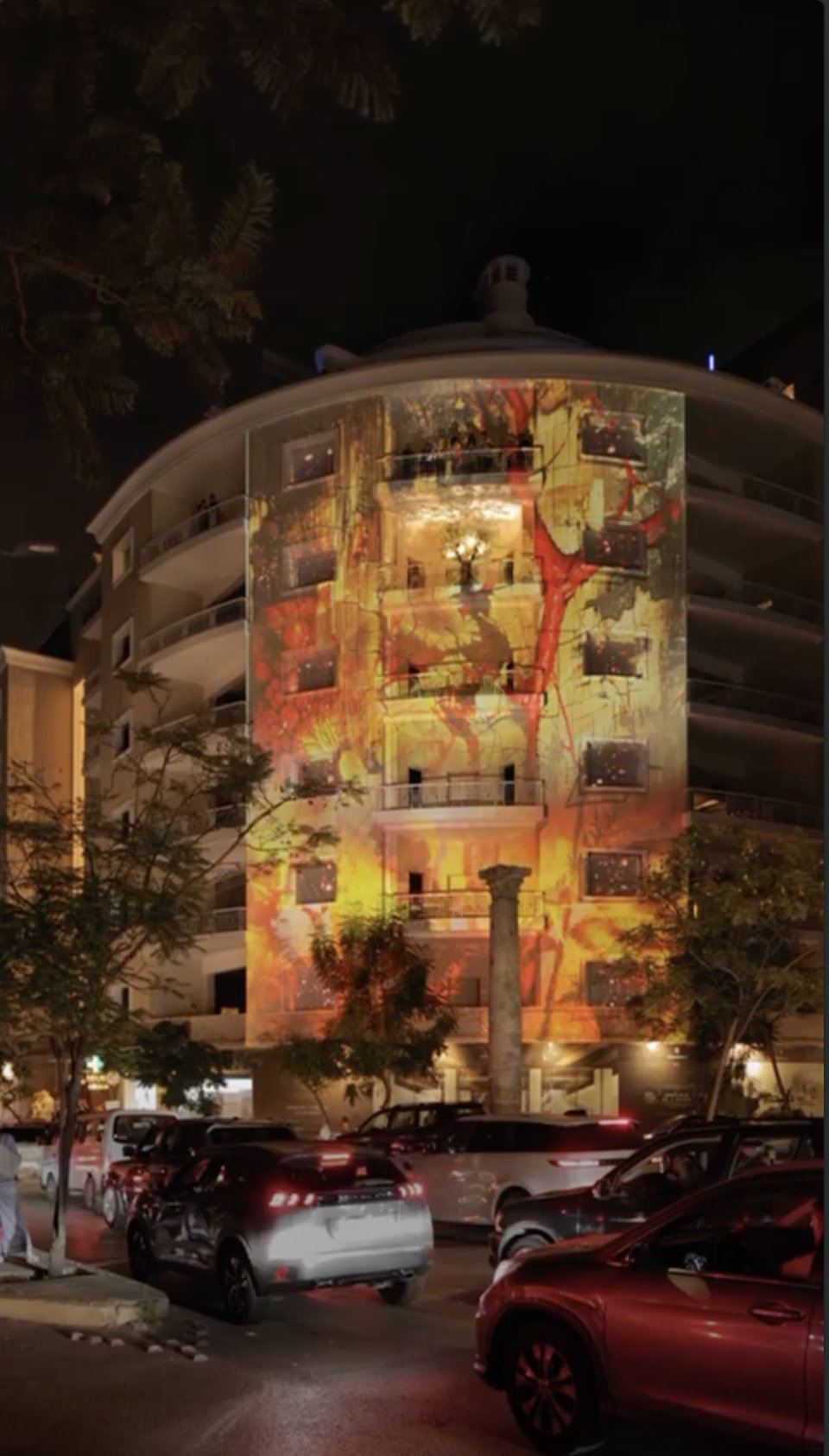 Union Building — projection detail